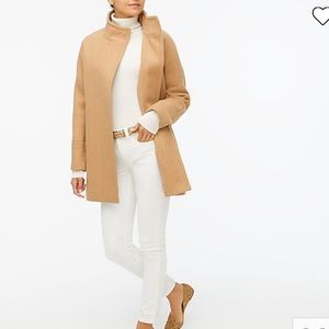 J. Crew Factory Coat in Acorn